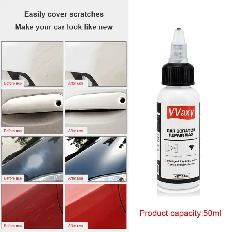 🔥Last Day 50% OFF🔥Car Scratches Repairing & Polishing Wax Paint Restorer