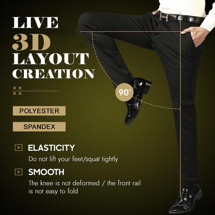 💥Classic Men's Trousers with Good Elasticity