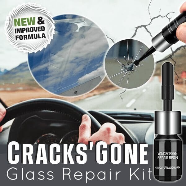 🔥2025 Hot Sale 50% OFF🔥Cracks Gone Glass Repair Kit