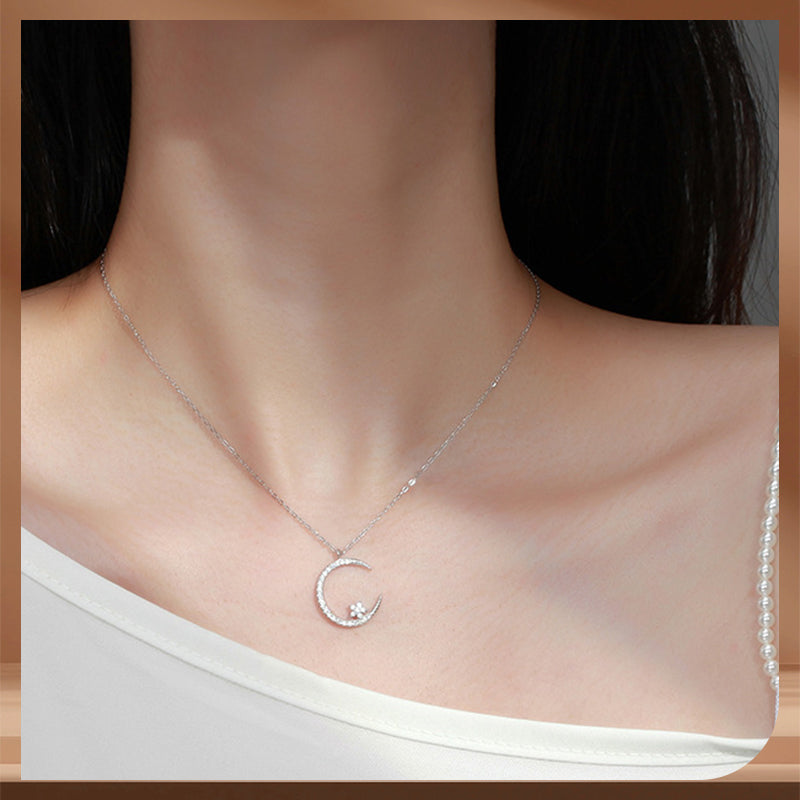 💕 50% discount 💕Bright Night: Moon Star Necklace