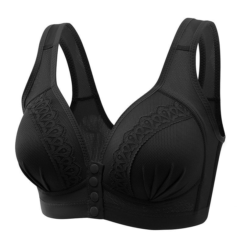 🔥Big Sale 50% OFF🔥Front Button Breathable Skin-Friendly Cotton Bra🎁