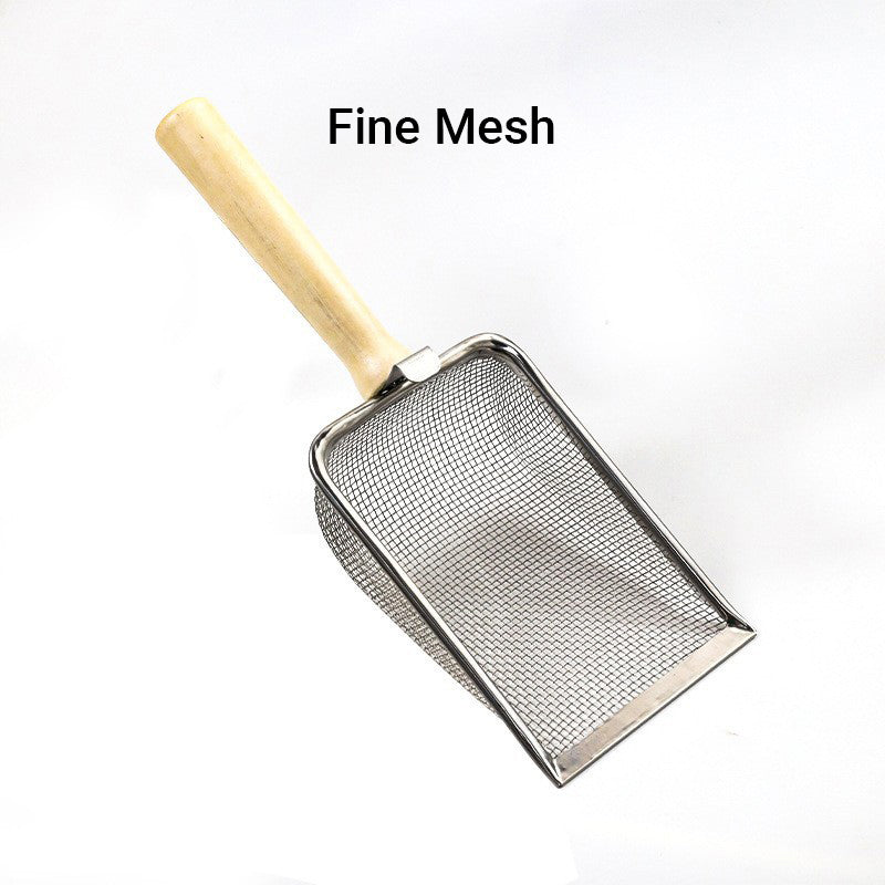 Stainless Steel Mesh Cat Litter Scoop