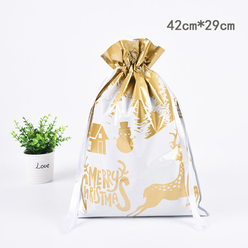 🎅Christmas Sales 50% OFF🎄Drawstring Christmas Gift Bags (Biodegradable)