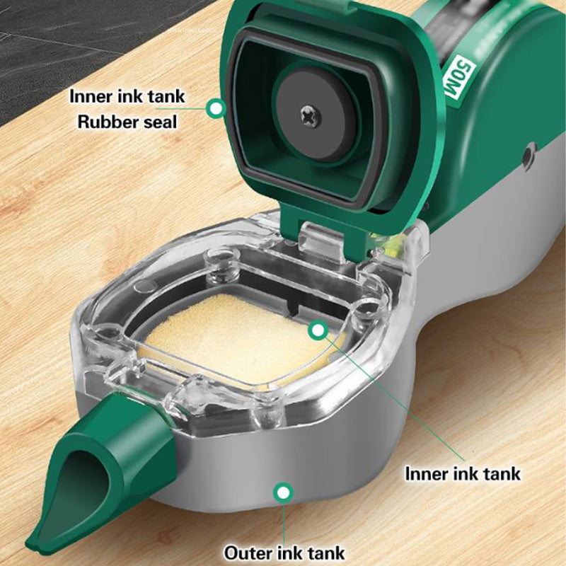 Durable Manual Chalk Line Reel with Leveler