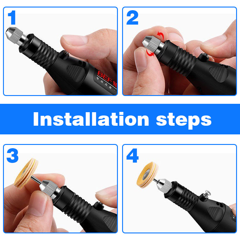 🔥HOT SALE🔥Multifunctional Handheld Mini Rotary Tool Kit