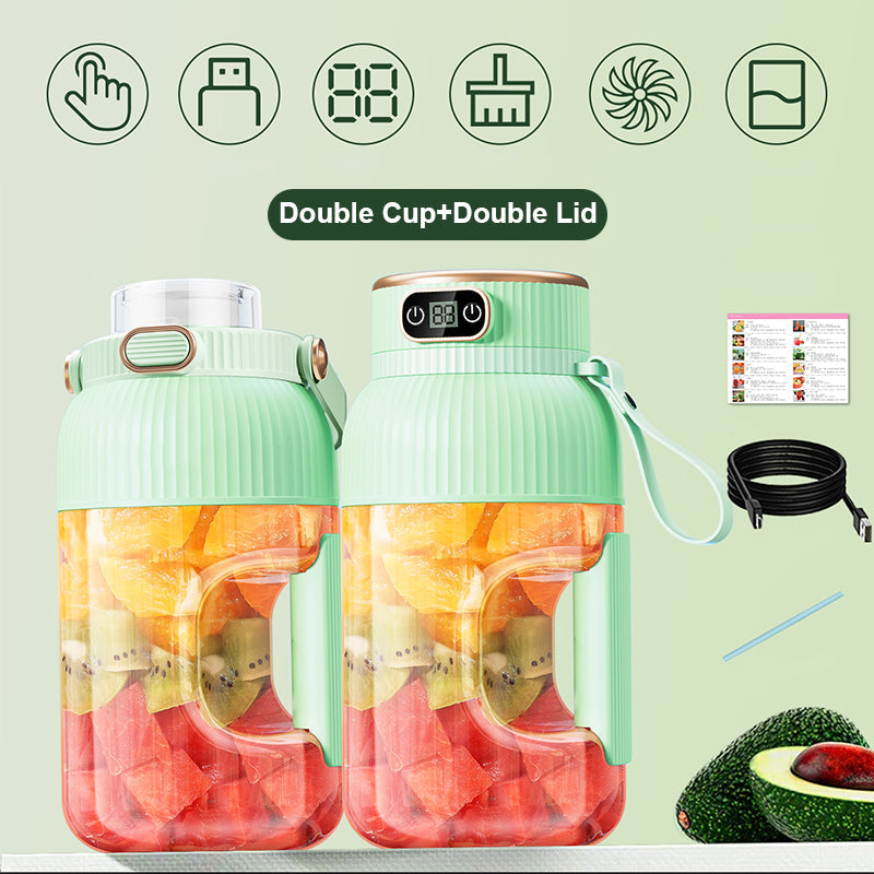 🔥Summer Hot Sale ❄️Multifunctional Portable Juicer Cup With Digital Display