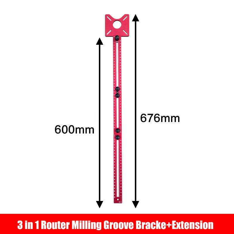 3 in 1 Router Milling Groove Bracke