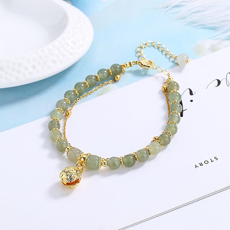 🎅🎁Ideal Gift - Elegant Faux Jade Bracelet