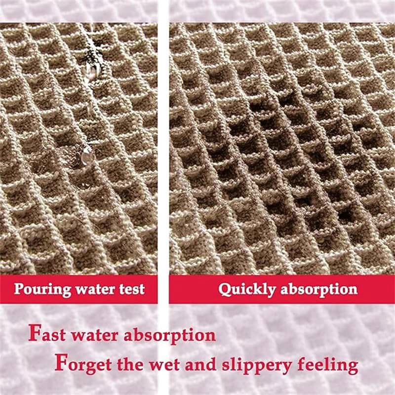 Super Absorbent Non Slip Bathroom Rug