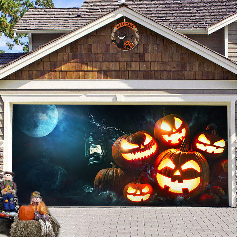 (🎃Early Halloween Sale 49% OFF🎃) - Halloween 2024 Garage Door Decoration