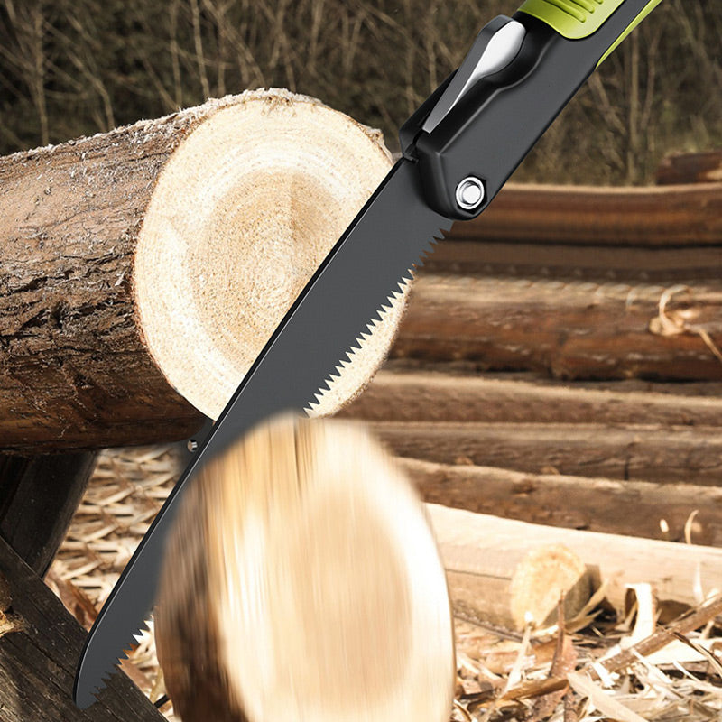 Portable Triple-Edge Foldable Saw for Versatile Cutting