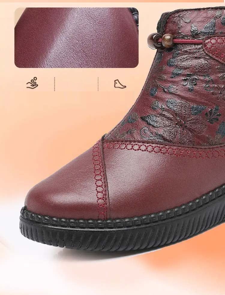 Women's Warmth and Comfort Boots with Zipper