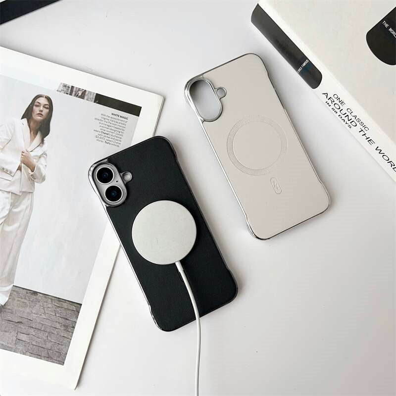 Slim Magnetic iPhone Case for Wireless Charging