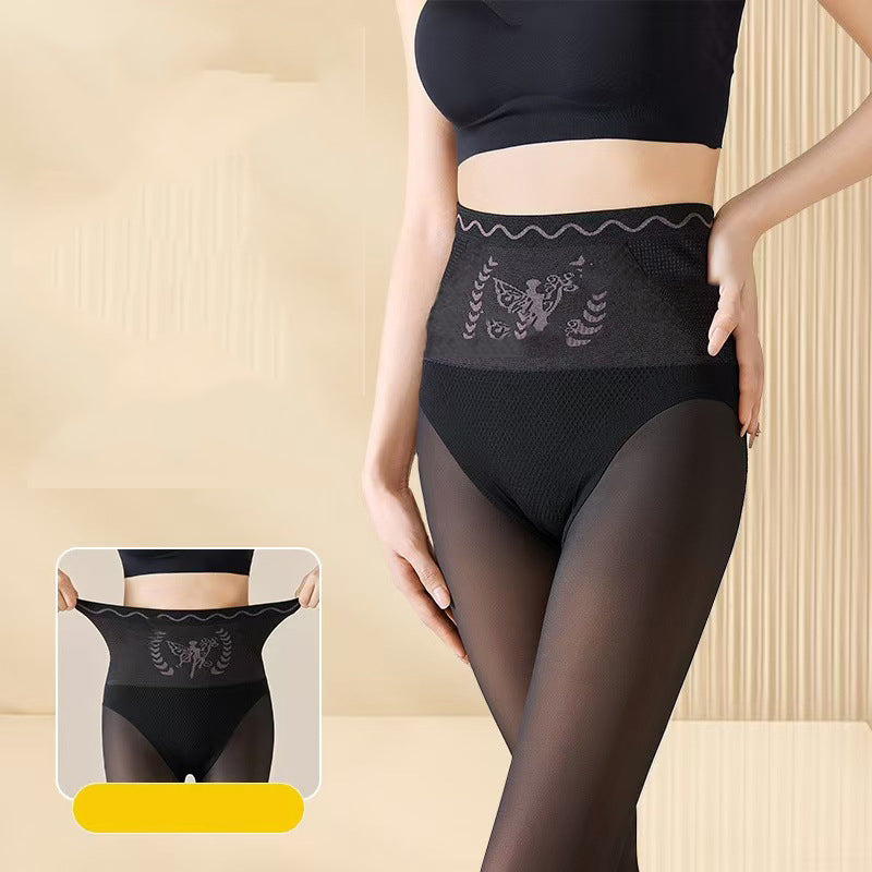 Black Friday Sale:50% OFF Women's High-Waist Plush-Lined Tummy Control Sheer Tights