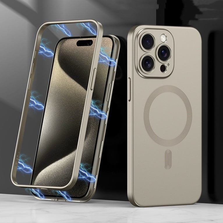 Full Coverage Magnetic Wireless Charging Phone Case