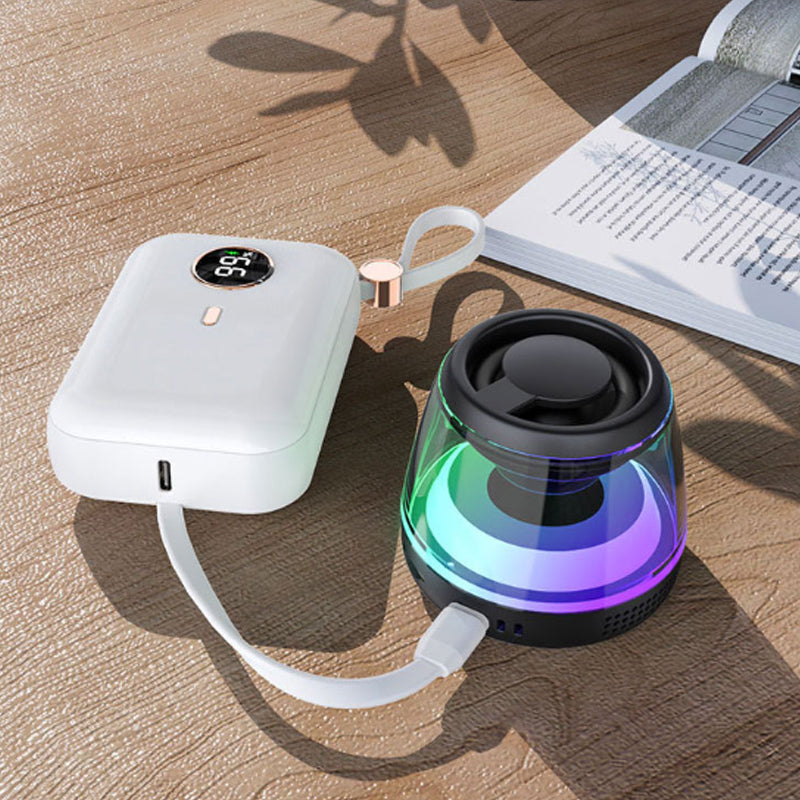 Magnetic Mini Bluetooth Speaker with RGB Light