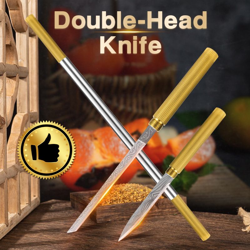 🔥Handmade Multi-Purpose Double-Head Knife