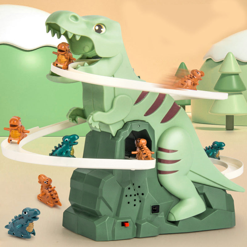 🎁Early Xmas Sales - 49% OFF🦖Electric Dinosaur Chase Race Track Playset