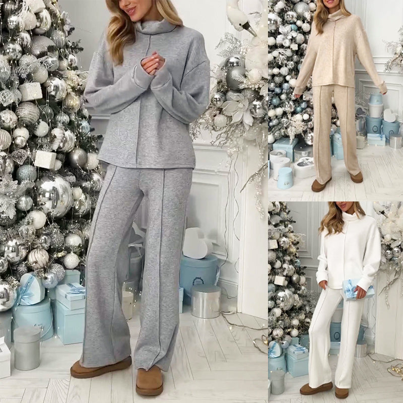 Women's Casual Loose Knit 2-Piece Set