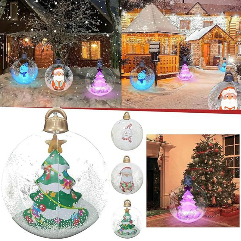 🎅Outdoor Christmas PVC inflatable Decorated Ball