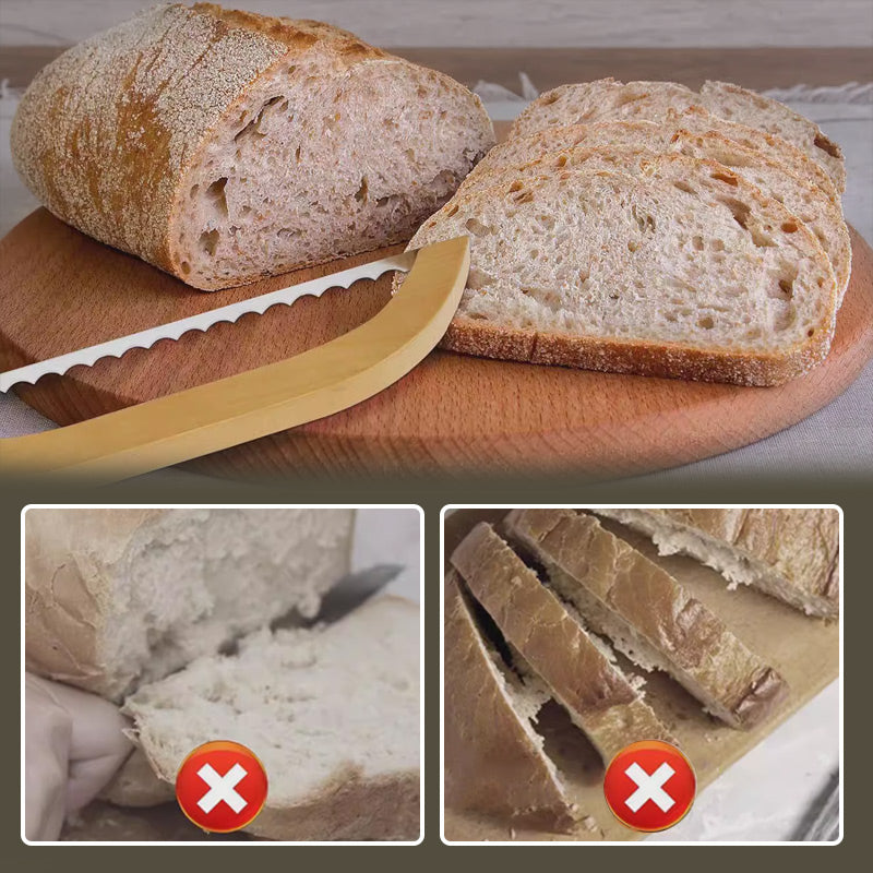 🎅Christmas Specials 50% OFF🎁Homemade Bread & Toast Cutter Knife🍞