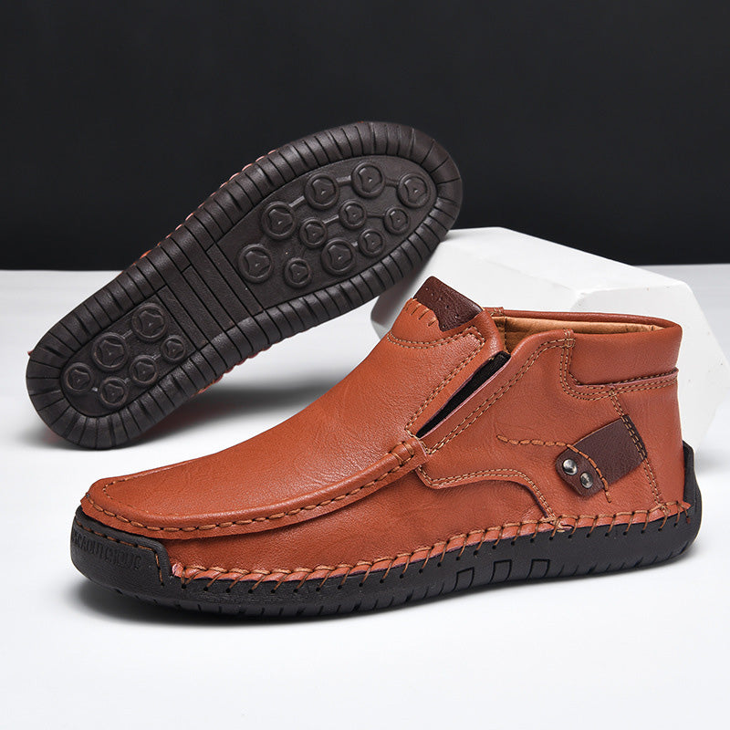 Men's Comfort High-Top Loafers