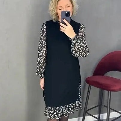 🔥Hot Sale🔥New fashionable floral winter dress, comfortable and warm