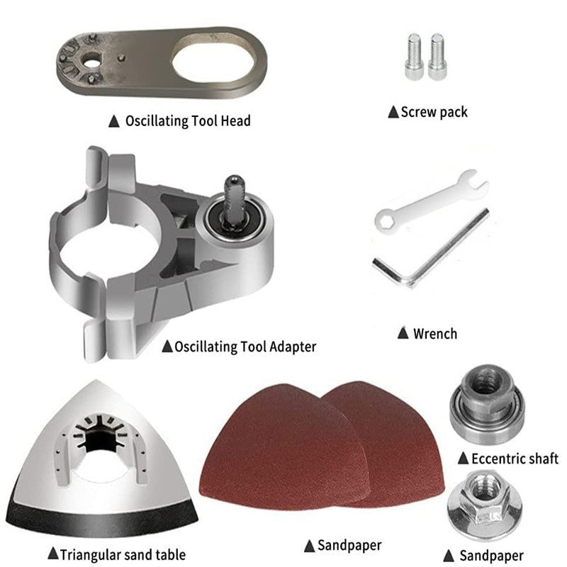 Angle Grinder Adapter & Attachment Set