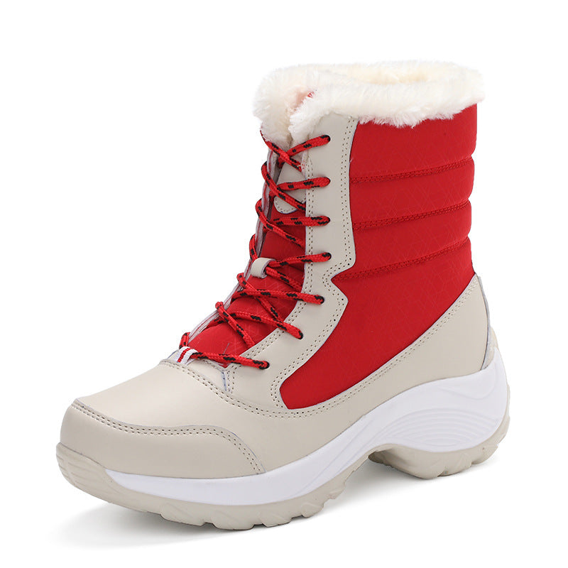 Warm Thickened Waterproof Non-Slip Snow Boots