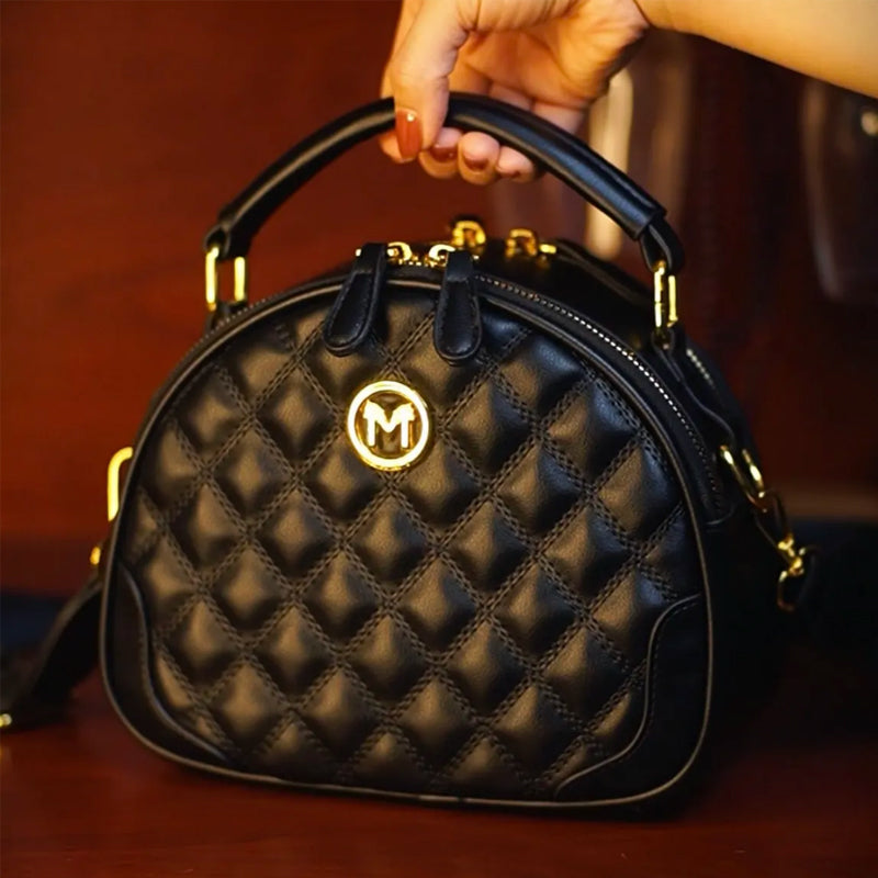 🌟Hot Sale 50% OFF🌟Women's Top-Handle Crossbody Bag with Diamond Lattice Pattern