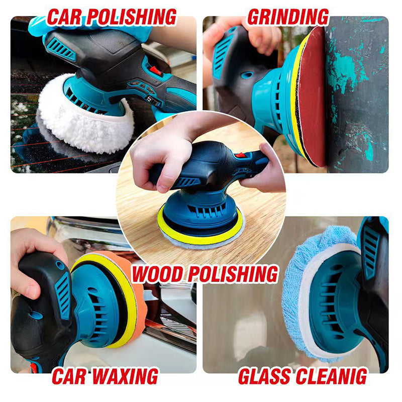 Cordless Car Buffer Polisher Kit