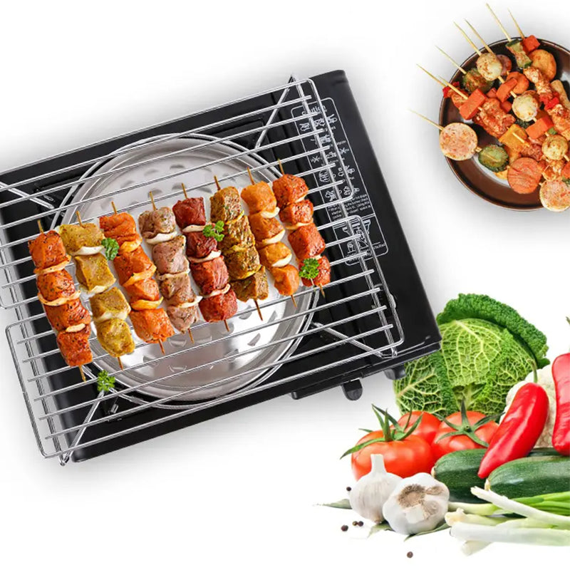 Mini Portable Wing Grilling Rack for Gas Stoves