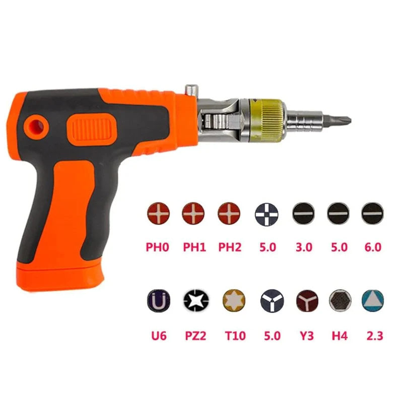 🔥New Year Special Offers🔥Magnetic Ratchet Screwdriver Set