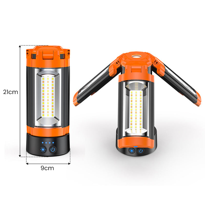 🔥2025 HOT SALE🔥Rechargeable Folding LED Camping Light with Stand