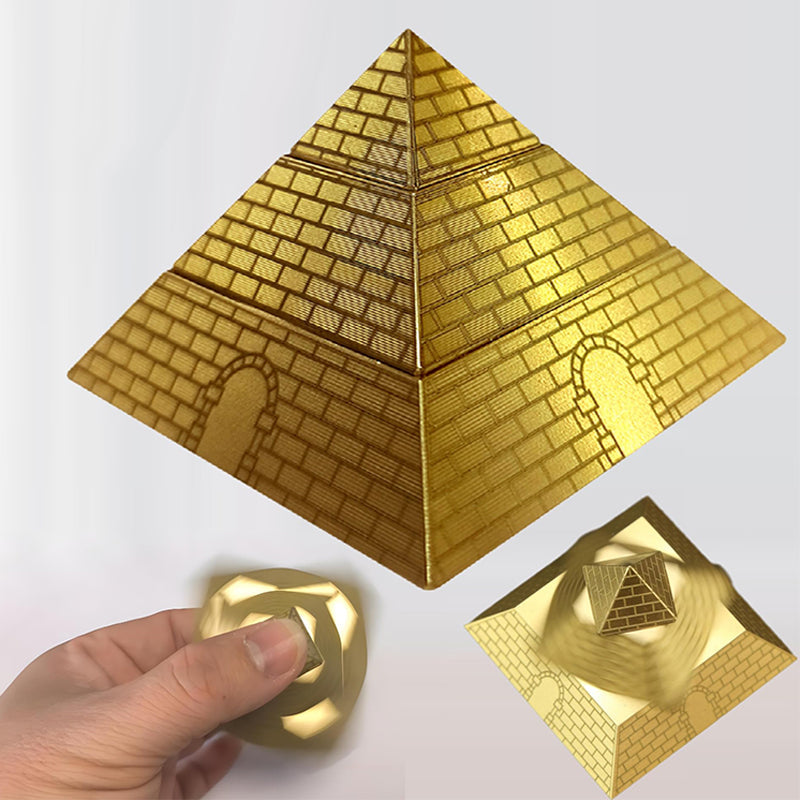 Pyramid Fidget Spinner Toy for Kids & Adults