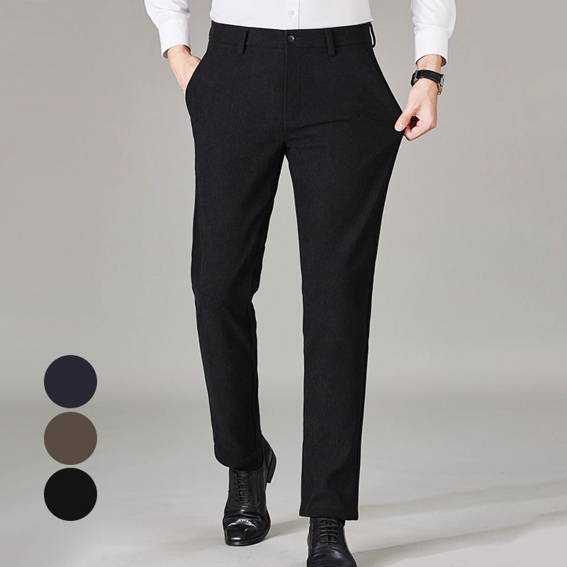 Nice Gift! Men's Thermal Plush Corduroy Casual Pants