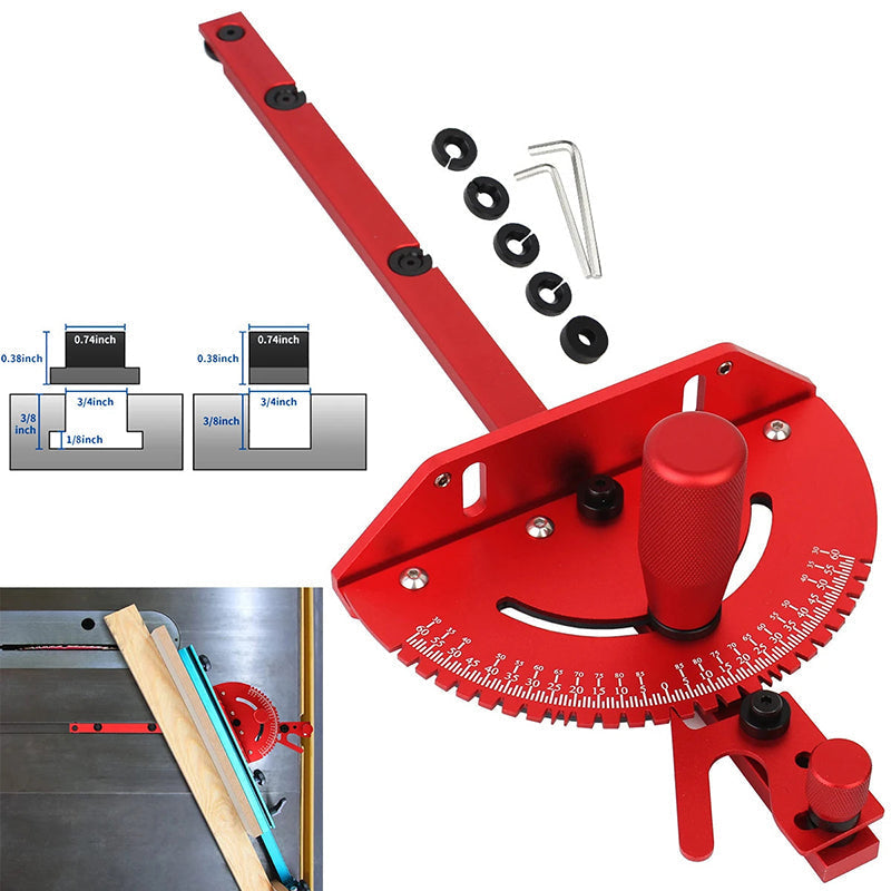 Precision Aluminum Miter Gauge