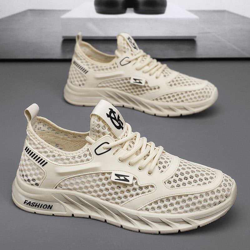 Hollow out breathable casual versatile tennis shoes